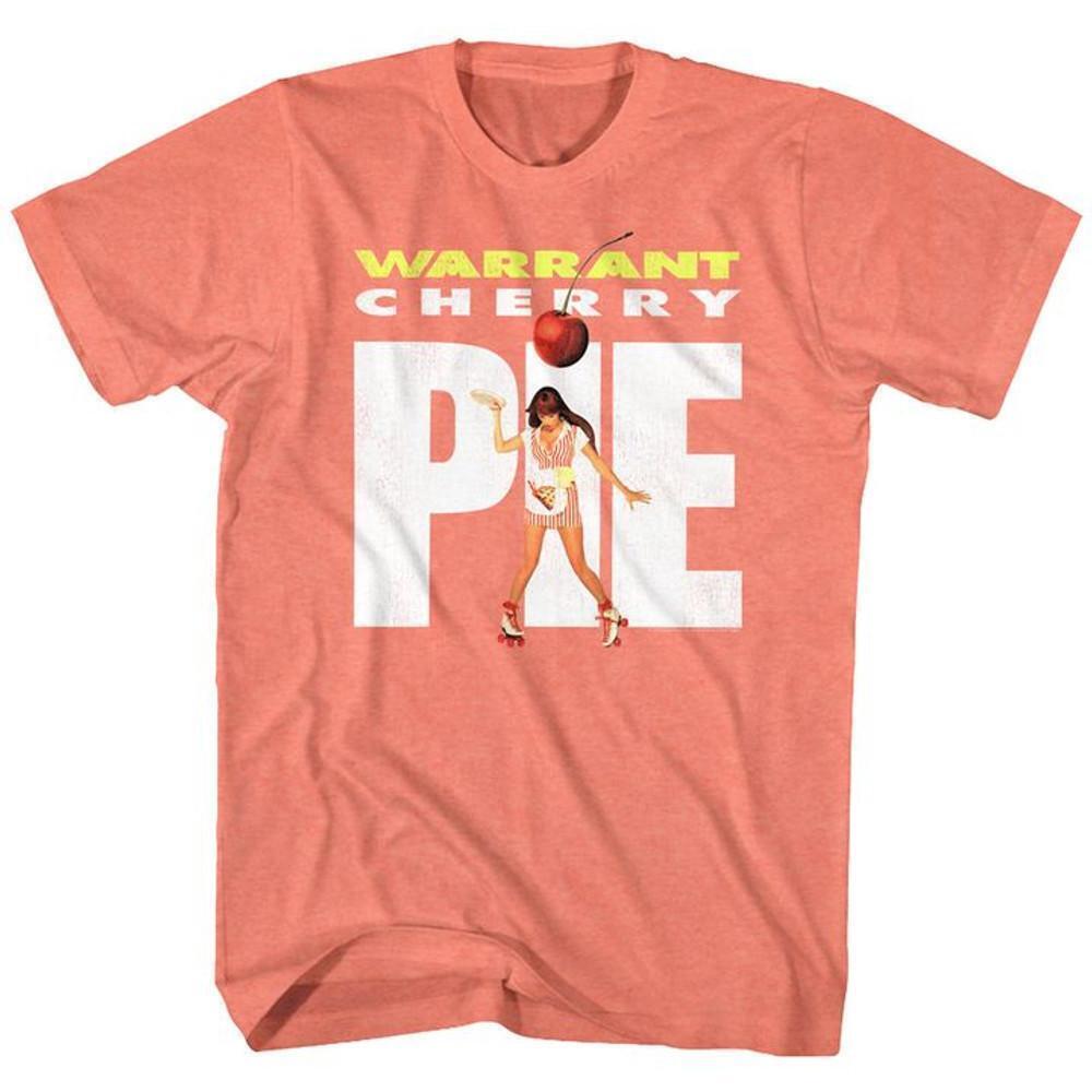 Warrant Pie Coral Silk Heather Adult T Shirt